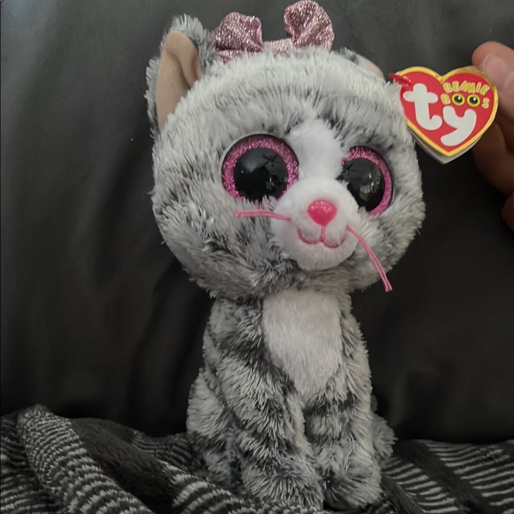 Ty Beanie Babies Fiona, Opal, Kiki, and Cassidy Set of Four Cats - Picture 5 of 5